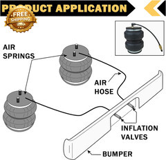 4 PCS 1/4″ Inflation Schrader Valve with Push to Connect for 1/4″ OD Air Line
