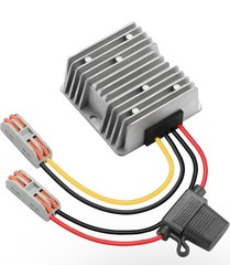 DC 18V 20V 24V 36V 48V Step Down to DC 12V Converter Voltage Regulator with Fuse