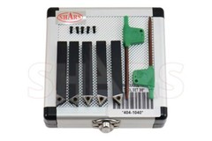 SHARS 5PC 3/8″ INDEXABLE TURNING TOOL BIT + INSERTS + CERTIFICATE ^]