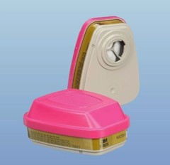 3M Half Face RESPIRATOR MASK 6200 and 2 Multi Gas Vapor Cartridges 60926 – Set