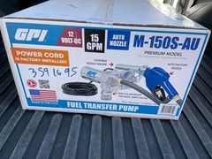 NEW GPI Fuel Transfer Pump w/Auto Shut-Off Nozzle,15GPM #M-150S-AU (110000-100)