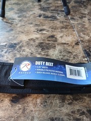 Rothco Tactical Duty Belt Heavy Duty Utility Webbing Police/Cobra Badge Lanard