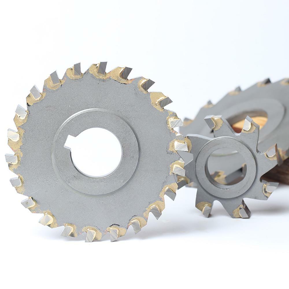 YG/YW Carbide Insert/Tipped Slot/Side Milling Cutter 63mm-200mm Straight Tooth