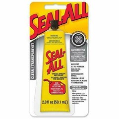 SEAL ALL ADHESIVE SEALANT 2 OZ TUBE GLUE CLEAR CONTACT ADHESIVE NEW 6279426