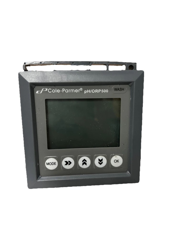 Cole-Parmer 500 PH 500 pH/ORP/Temperature 1/4 DIN Controller – Used