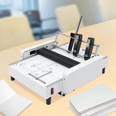 A3 Booklet Folding Binding Machine Paper Stapling Making Book Stapler w/ Staples