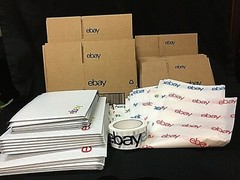 Ebay Shipping Supplies KIT,Bubble Padded MAILER Envelopes, Tape & Tissue & Boxes