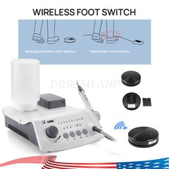 Dental LED Ultrasonic Scaler Endo Perio Scaling Wireless fit EMS Cavitron