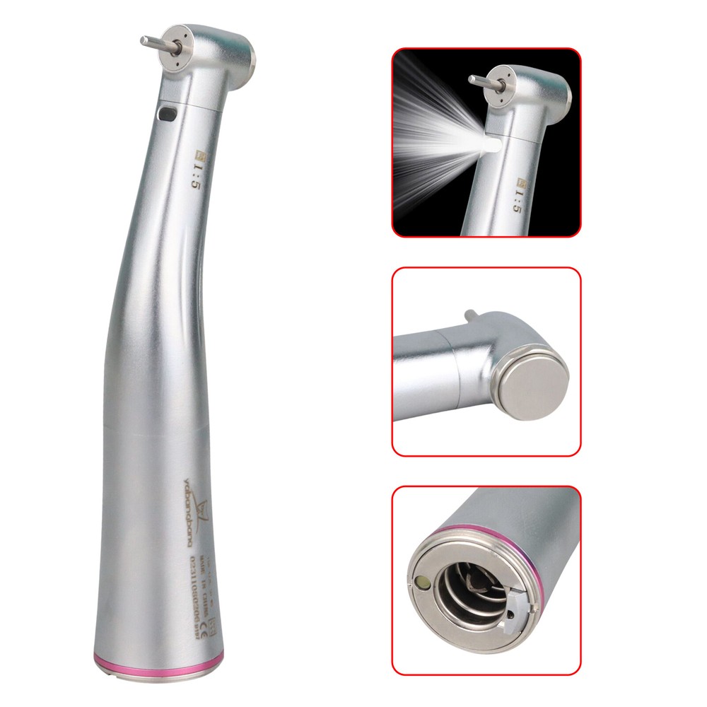 NSK Style Dental Brushless LED Electric Micro Motor 1:1 1:5 1:4.2 Handpiece USA