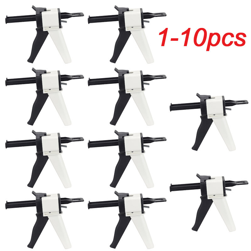 10X Dental Impression Mixing Gun Cartridge Dispenser for PVS Material 1:1 2:1
