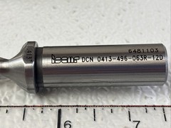 Iscar .413″ Coolant Thru Indexable Drill 5/8″ Shank DCN 0413-496-063R-12D