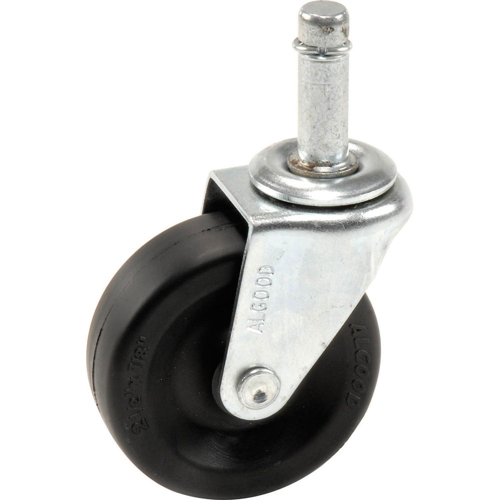 Algood Standard Series Chair Caster with Hard Rubber Wheel Stem Type C