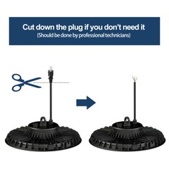200W UFO LED High Bay Light,Commercial Warehouse led Lighting Stadium UFO Lights