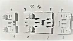 Retrofit Kit 8′ T8 T12 2 Bulb Fluorescent Light Strip Fixture to 4 4′ LED Tubes