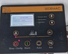 USED WORKING SEDEMAC GC2111 GENERATOR CONTROLLER GC2111 FREE FAST SHIP