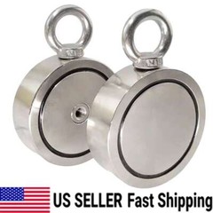 500LBS 700LBS Pulling Force Double Sided Super Strong Neodymium Fishing Magnet