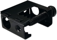 100 Packs Beam Clamps, 1/4″-20 Black Steel Bolt-on Clamp Hangers