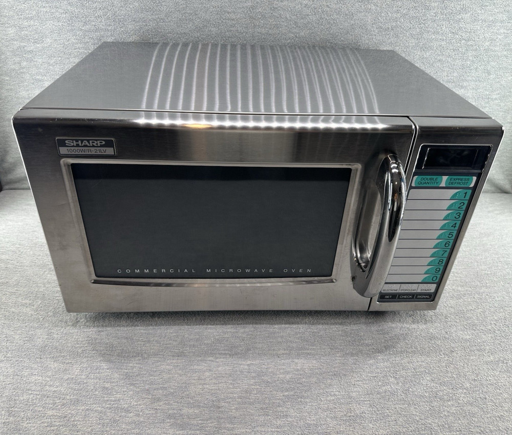 SHARP R-21LVF – 1000W Medium Duty Commercial Microwave Oven Touch Control