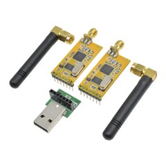 APC220 Wireless RF serial Data Modules With Antennas USB Converter