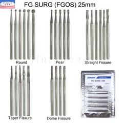 Dental Surgical Bur Long Carbide Burr 25mm High Speed