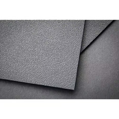 2 Ft. X 4 Ft. X 0.118 In. Black Textured Waterproof Plastic ABS Sheet