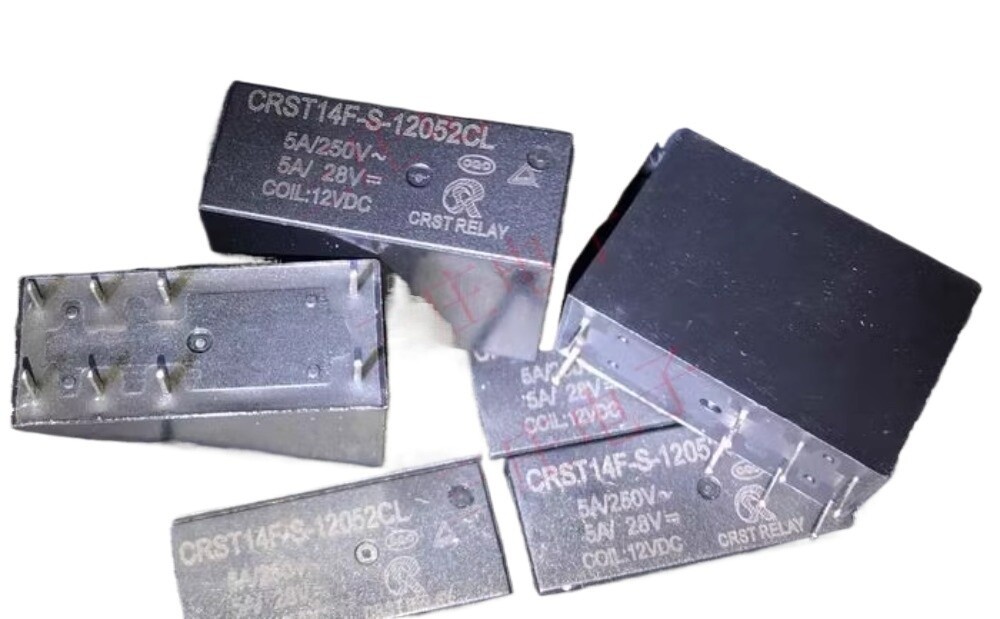 10PC 8-pin 5A two open two closed relay CRST14F-S-12052C-L 14F-2C-12V *rr