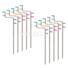 2xUniversal Aiming Arm Color Coded Rinn XCP-ORA Style X-Ray Positioning System