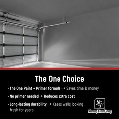 Professional Floor Paint Kit (1 Gallon Sea 128 Fl Oz (Pack of 1), Grey