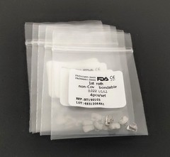 4Pcs Dental Orthodontic Buccal Tubes 1st Roth E .022 Molar Bondable No-con/Cov