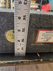 TRU-STONE GRANITE INSPECTION SURFACE PLATES 24X18X4 GRADE A 2″ LIP 24X14X2.25