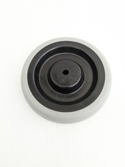 Set of 4 wheels | 5″ Diameter wheels for Shopping Cart | Nuts and Bolts included