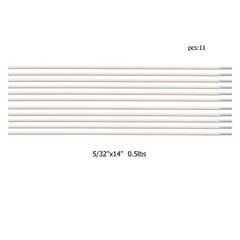 E4043 5/32″ x 14″ 0.5 Lb Aluminum Welding Rod TIG Filler Rod 11 Rods