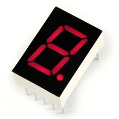 100 × LED Digit Display Red 7 Segment 0.5″ Common Anode Digital Number Wholesale