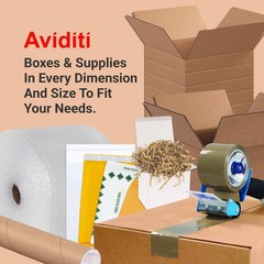 AVIDITI Small Shipping Boxes 9″L x 6″W x 4″H (100-Pack) Heavy Duty Corrugated…