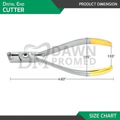 TC Distal End Cutter Plier Hold & Cut Soft and Hard Wire Orthodontic Instruments