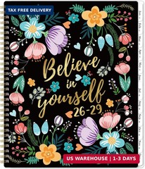 3 Year Monthly Planner 2026-2029, Jul. 2026 – Jun. 2029, 9″ X 11″ | 2026-2029 Mo