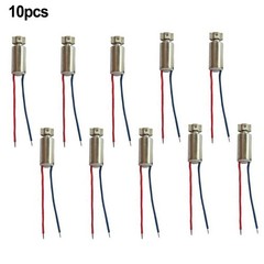 10pcs DC 1.5V-3V/8000RPM Vibration Motor Vibration Coreless Cup Brush Motor