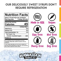 Machine Kit – 3 Flavors, 25 Cups, Straws, Pourers, Ice 4 Fl Oz (Pack of 4)