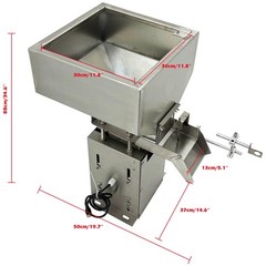 Automatic Vibrating Feeder Feeding Device Stainless Steel Vibrating Disk 110V