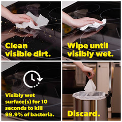 Member’s Mark Disinfecting Wipes Variety Pack, 4 pk., 312 ct. Fresh Lemon Orange