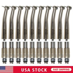 NSK Style Dental LED Fiber Optic High Speed Handpiece / With 6Hole Quick Coupler