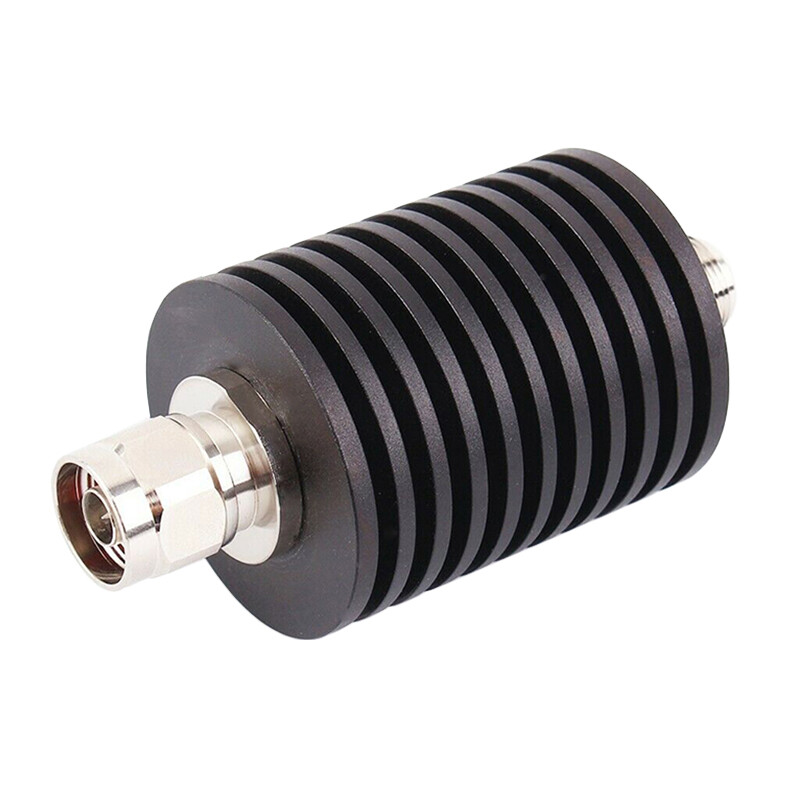 50W N Male Female RF Fixed Attenuator DC-3GHz 50ohm 6db 10db 15db 20db 30db 40db