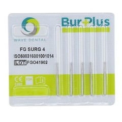 WAVE Dental Surgical Round Burs 2 4 6 8 FG SURG Long 25mm Carbide Bur High Speed