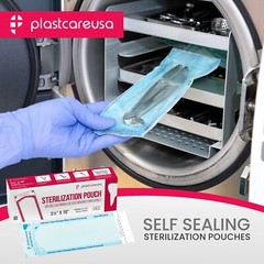 Self Seal Sterilization Pouch 3.5″ X 10″ 200 Per