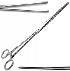 Fishing Hemostat Forceps 12″ Straight Pean Forceps Locking Clamps