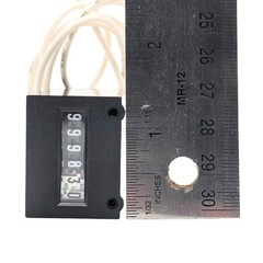 Kessler Ellis KE610F 10CPS 120VAC 6 Digit Non-Resettable Impulse Counter