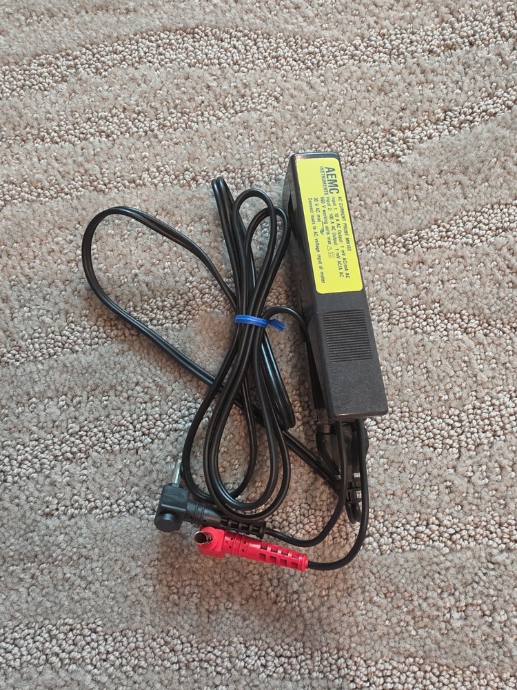 AEMC MN-103 AC Current Probe 10A – 1mV/mA 100A – 1mV/A Used Excellent Free Ship
