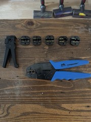 IDEAL Crimpmaster with 30-588, 30-587, 30-577, 30-581, And 30-591 Die Set