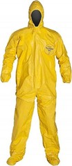Dupont Tyvek Tychem QC122S Chemical Hazmat Coverall Suit ALL Sizes MD-6XL