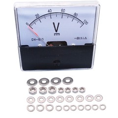 NJ STOCK Analog Panel Volt Voltage Meter Voltmeter Gauge DH-670 0-100V DC
